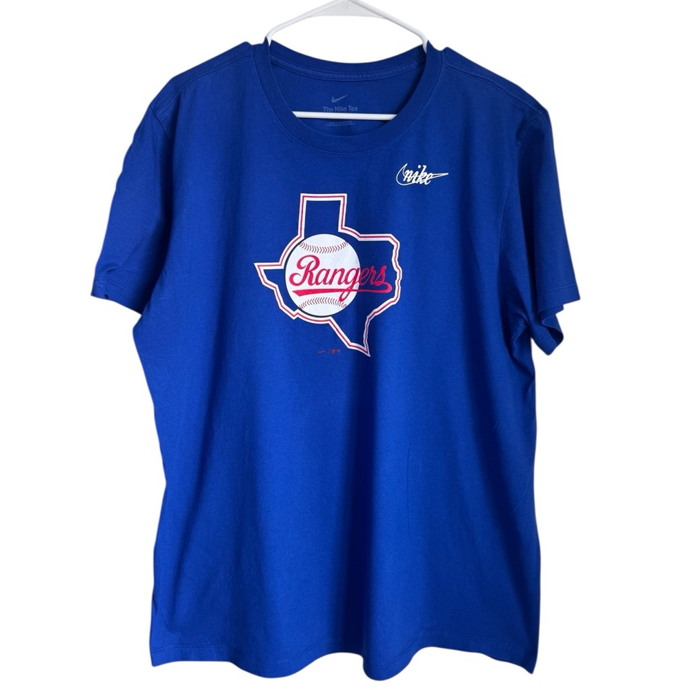 Nike Texas Rangers Blue T-Shirt